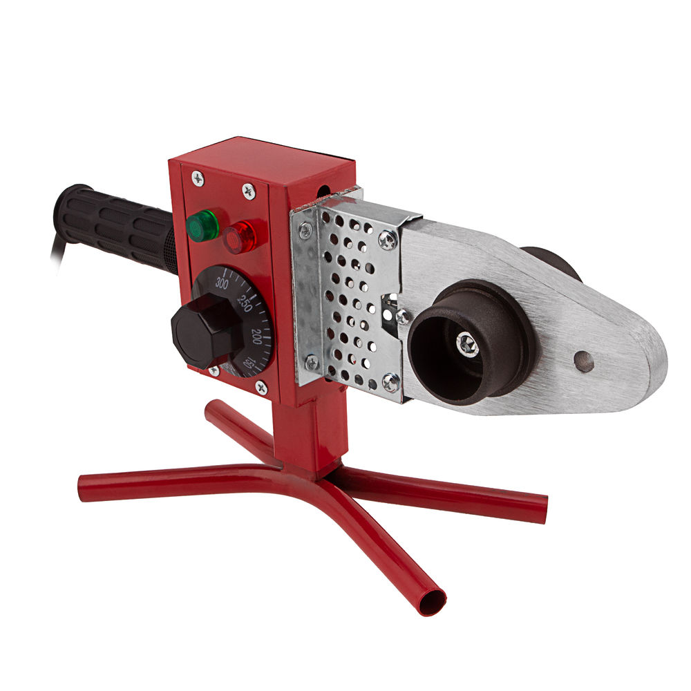 Аппарат для сварки пластиковых труб К W 800, 800 Вт, 300 °C, 20-25-32-40-50-63 мм, металлический кейс Kronwerk (94214)