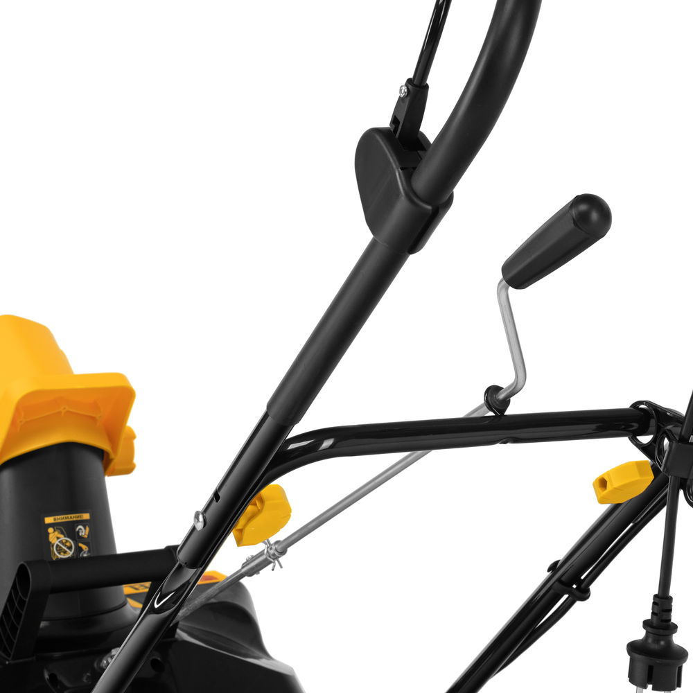 Электрическая снегоуборочная машина ESB-460-M, 1.8 кВт, металлический шнек, LED фара Denzel (97628)