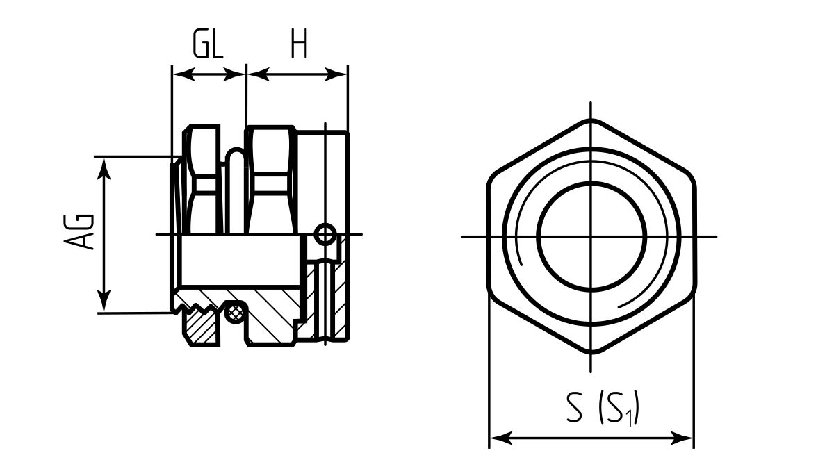 Клапан вентилируемый латунный КВМ-М8 (Fortisflex) (88247)