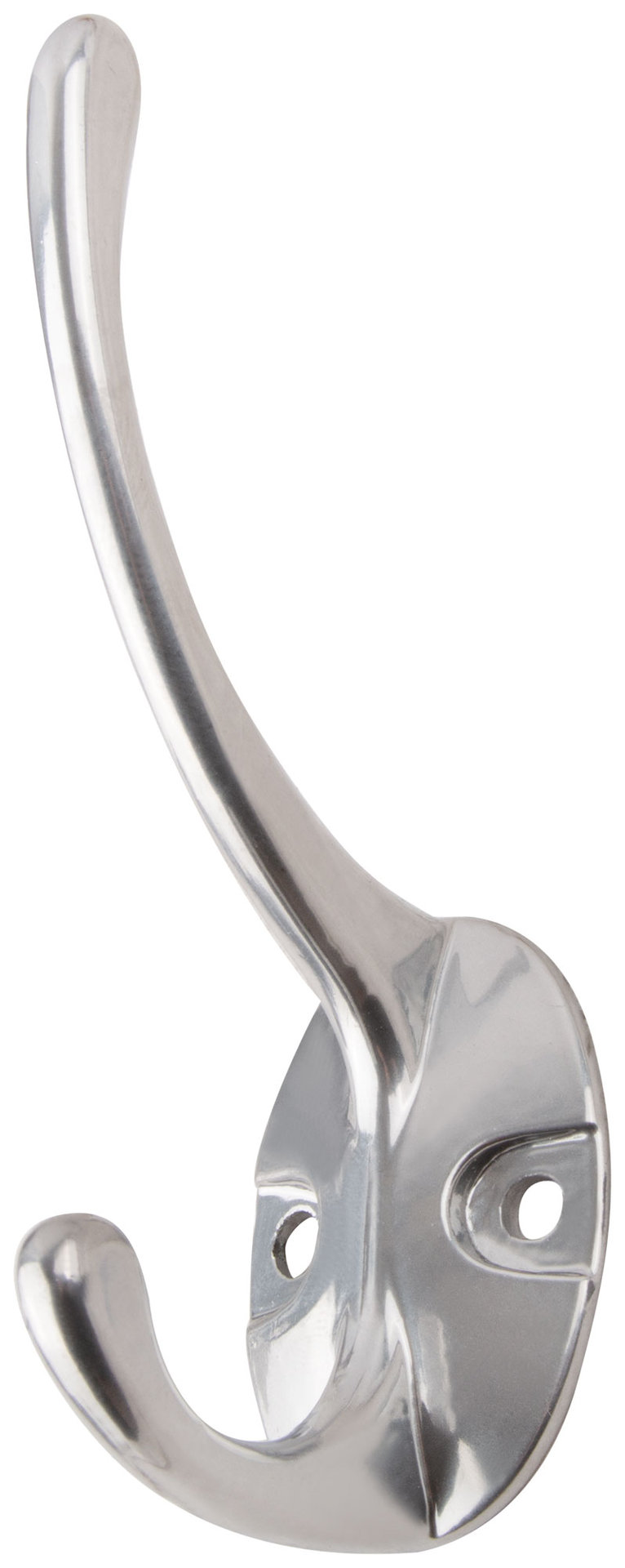 Крючок-вешалка двойной, хром (66871)