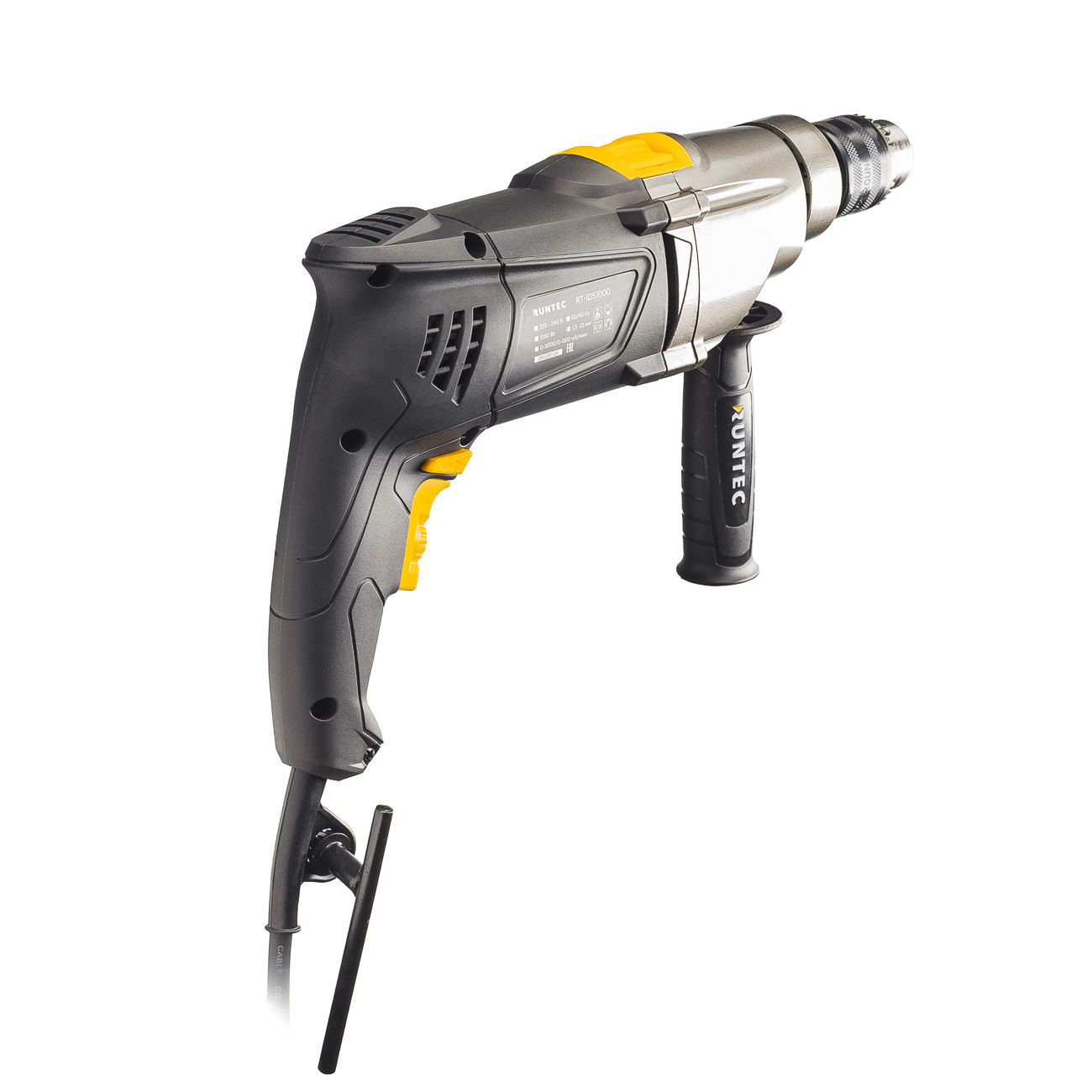 RUNTEC RT-IDS1000 Дрель ударная RUNTEC 230В, 1050Вт (RT-IDS1000)