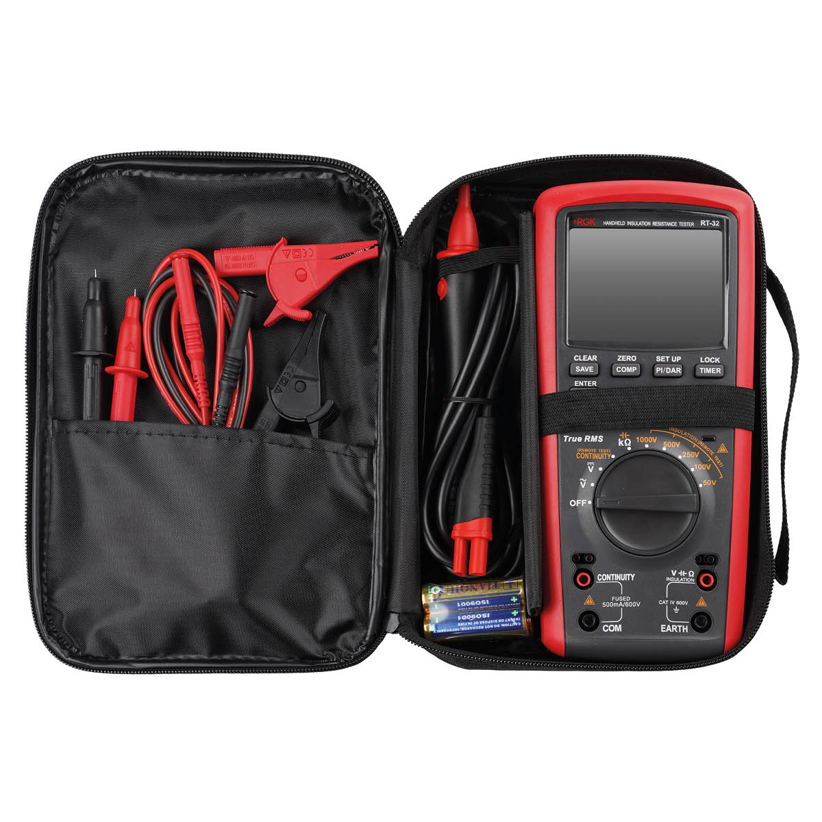 Цифровой мегаомметр RGK RT-32