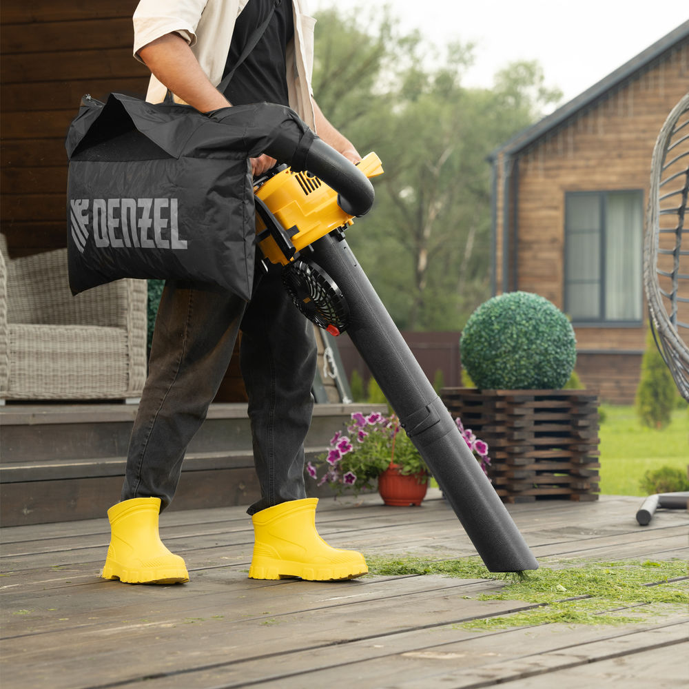 Воздуходувка-пылесос бензиновая GL-260, 26 см3, 1 л.с. Denzel (57902)