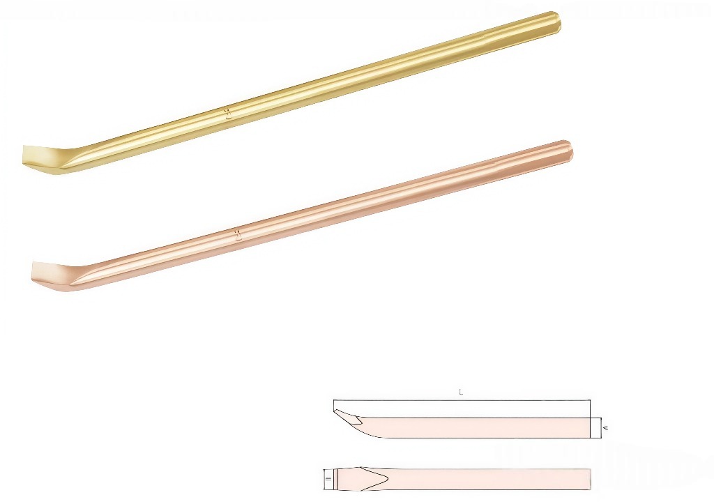 Лом ф19х500 мм AlCu искробезопасный 237-1004, HORTZ