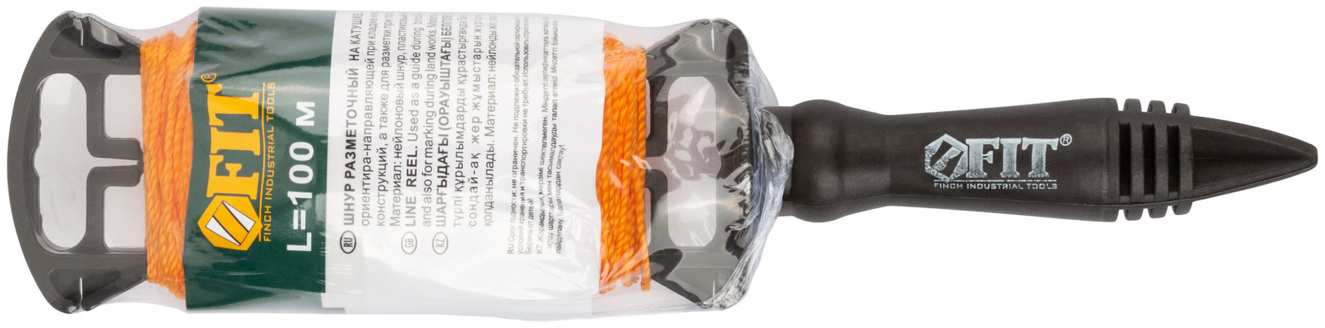Шнур разметочный нейлоновый на катушке 100 м (04717)