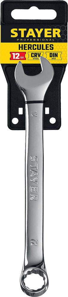 Ключ гаечный комбинированный 12 мм HERCULES Professional STAYER 27081-12