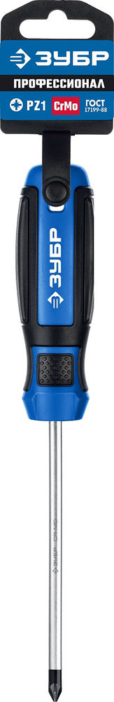 Отвертка PZ1 x 100 мм ЗУБР Профессионал 25233-1_z01