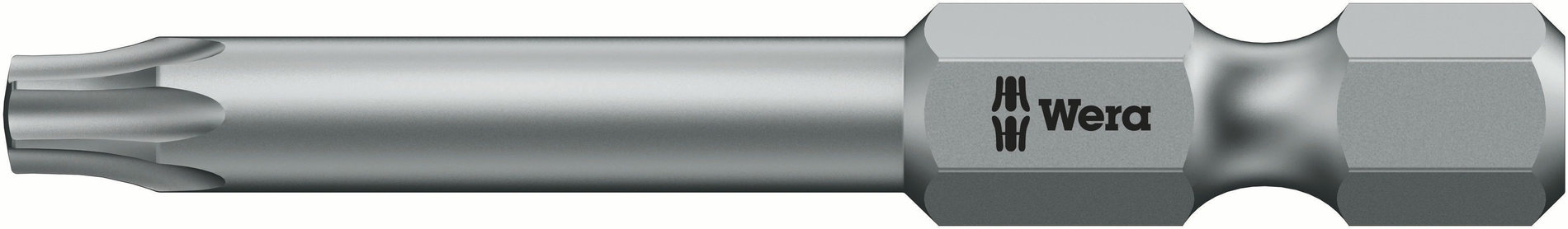 867/4 Z IPR TORX® PLUS (5-лучевой) бита, с отверстием, 1/4 E6.3, 10 IPR x 50 мм (WE-160821)