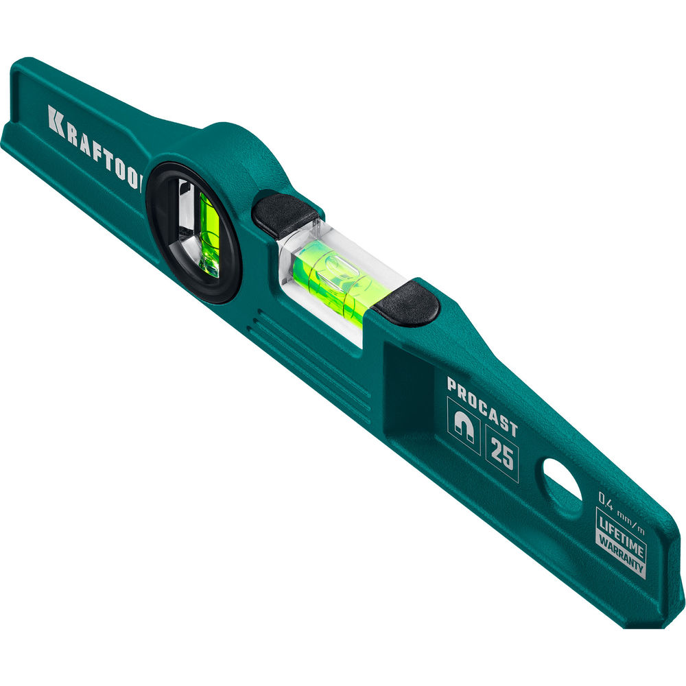 Литой уровень PROCAST, 250 мм KRAFTOOL 34717-025