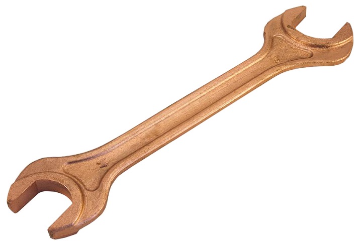 Ключ гаечный рожковый двусторонний 70х75 мм омеднение SITOMO