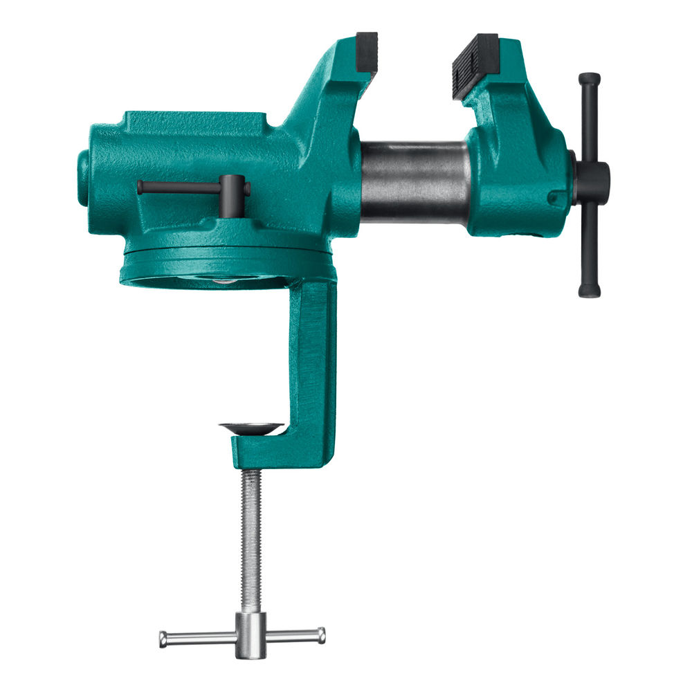 Универсальные мобильные тиски EXPERT 100 мм, в кейсе KRAFTOOL 32710-100