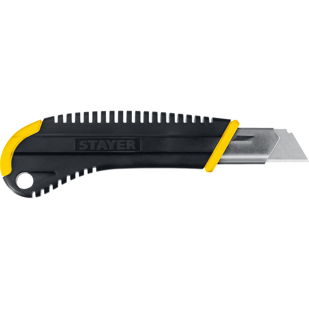 Нож 18 мм с винтовым фиксатором KS-18 Professional STAYER 09161