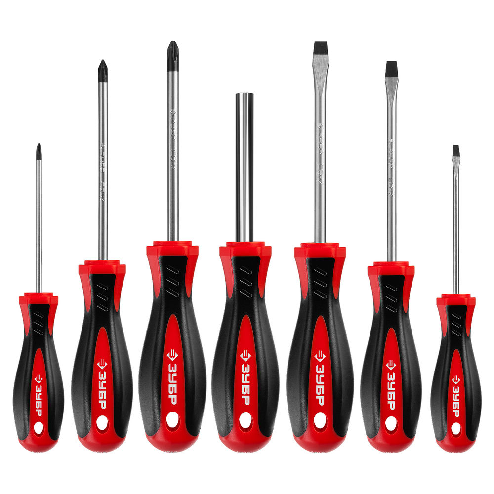 Набор отверток с насадками 27 предм. ЗУБР Универсал-27 25027