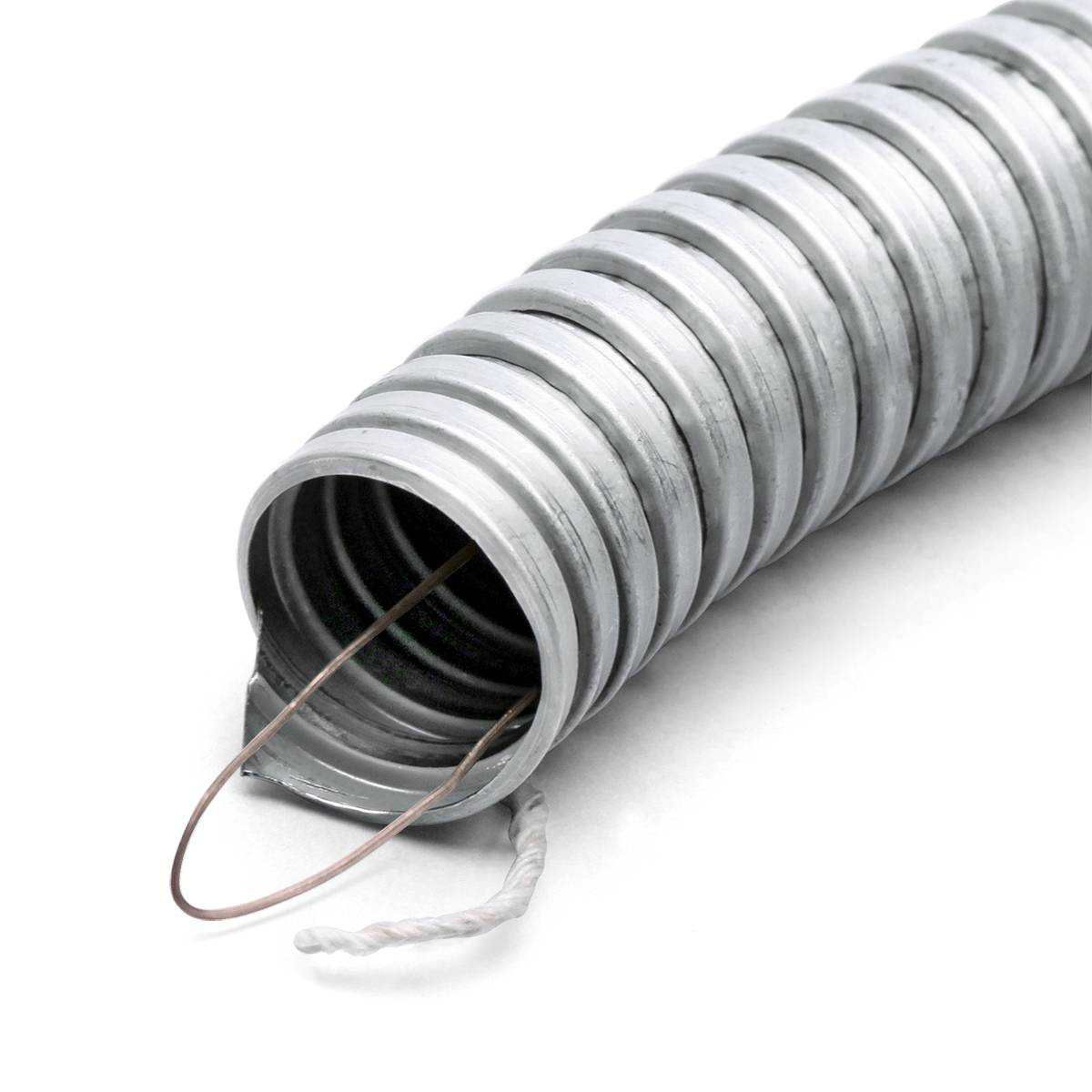 Металлорукав Р3-ЦХ 22 с протяжкой (Fortisflex) (77876)