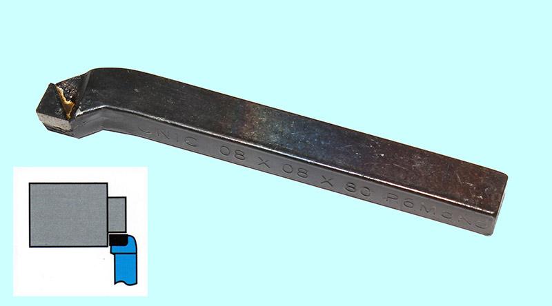 Резец Подрезной отогнутый 16х16х110 Р6М5К5 DIN 4977 CNIC