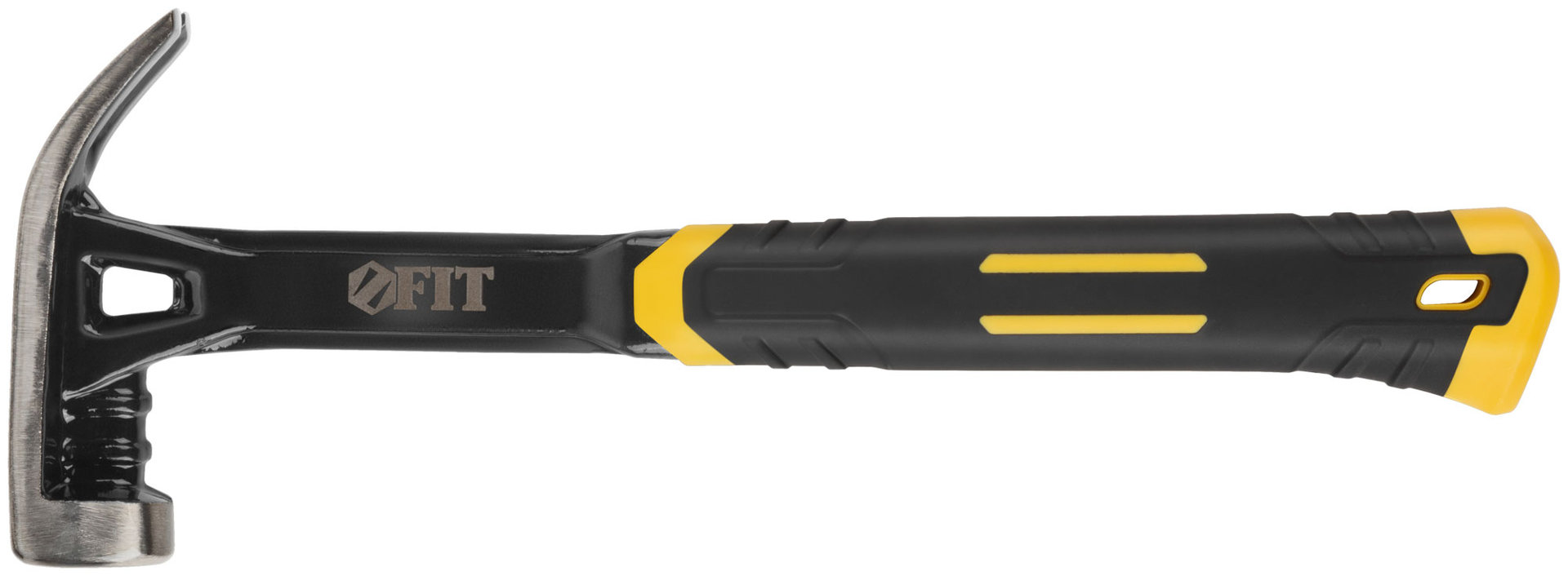 Молоток-гвоздодер, цельнометаллический Профи, 450 гр. (44796)