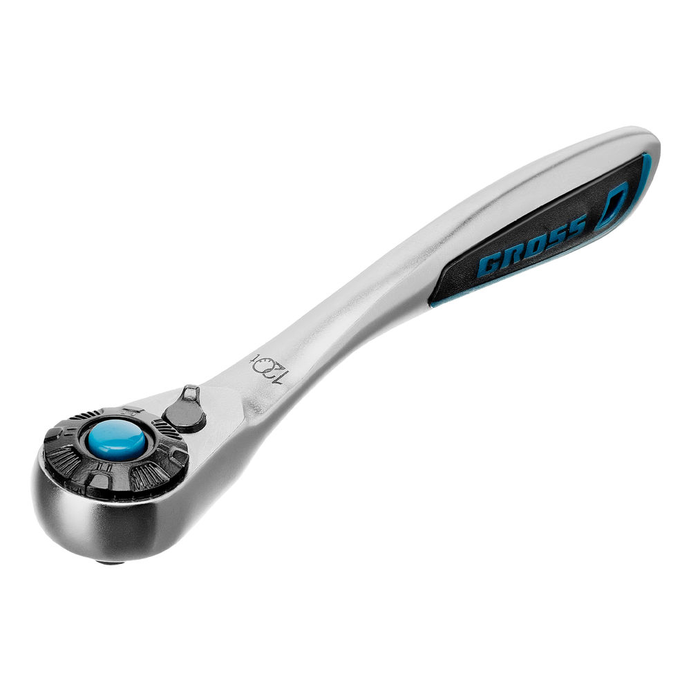 Набор инструментов, 1/4, CrV, 120 зубьев, 42 предмета Gross