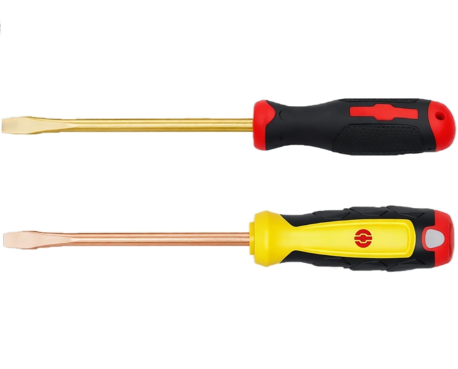 Отвертка шлицевая SL 6х150 (общ.265мм) искробезопасный сплав AlCu 260-1020, HORTZ