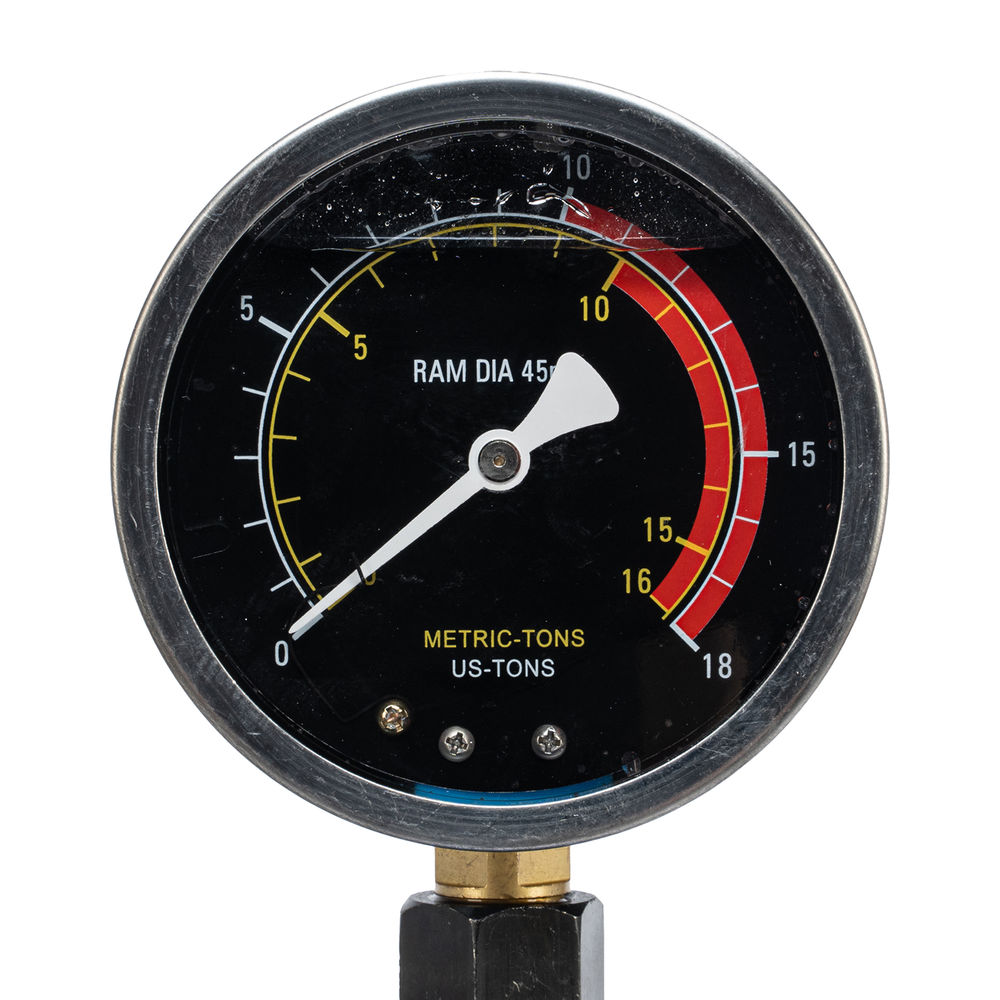 Пресс гидравлический настольный с манометром, 10 т Stels (52305)