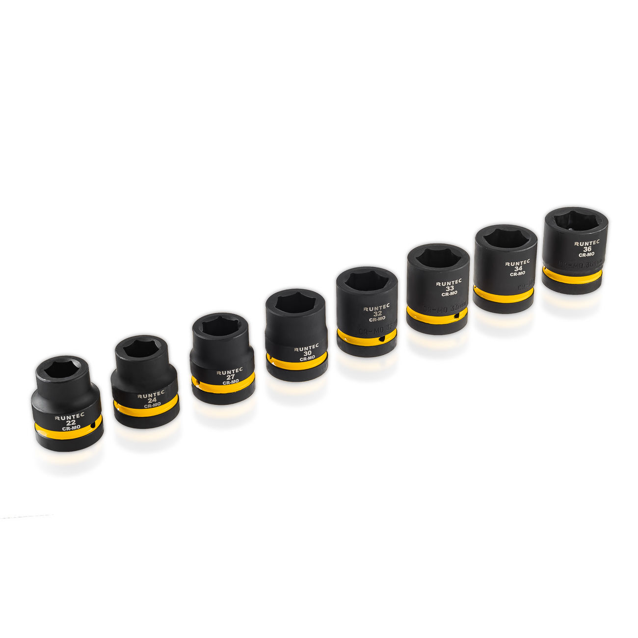 RUNTEC RT-IS3B14 Набор ударных головок RUNTEC 1, 22-60 мм, CrMo, 14 предметов (RT-IS3B14)