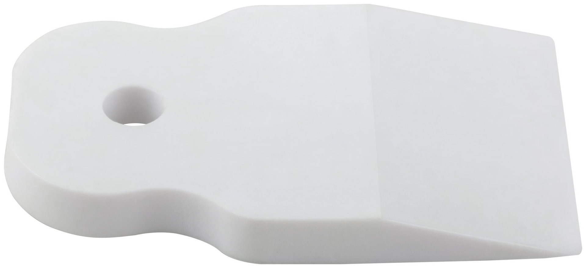 Шпатель резиновый белый 40 мм (06861)