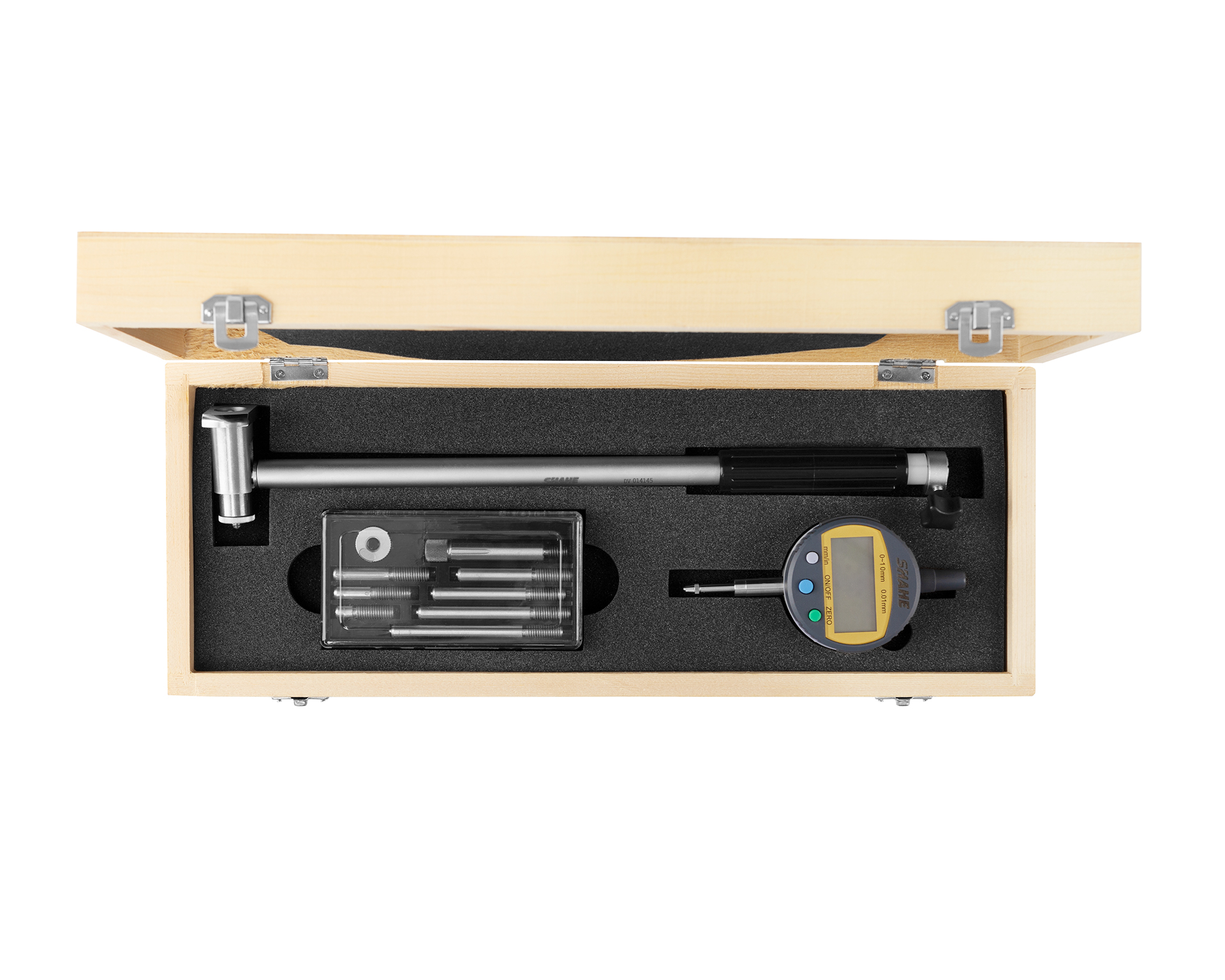 Нутромер индикаторный электронный НИЦ 160-250 0.01 (ГРСИ №85113-22) SHAHE