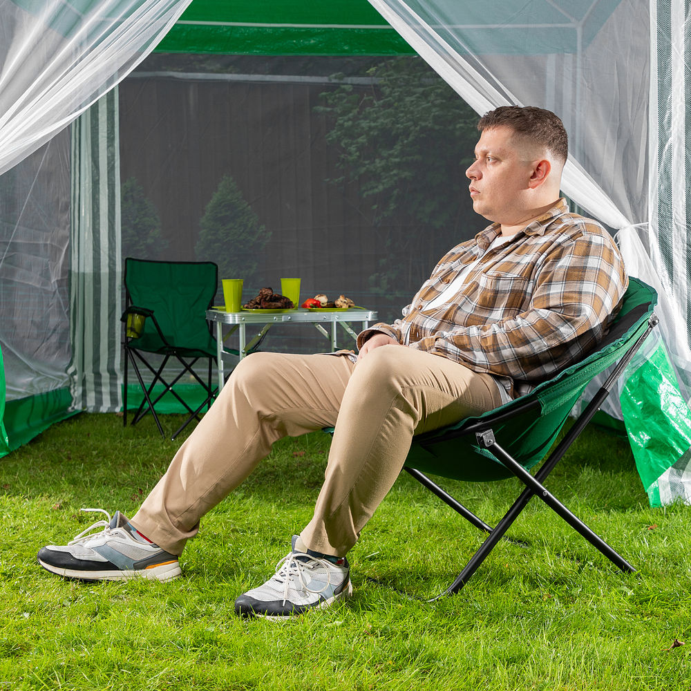 Кресло круглое 85 х 46 х 85 см Camping Palisad (69607)