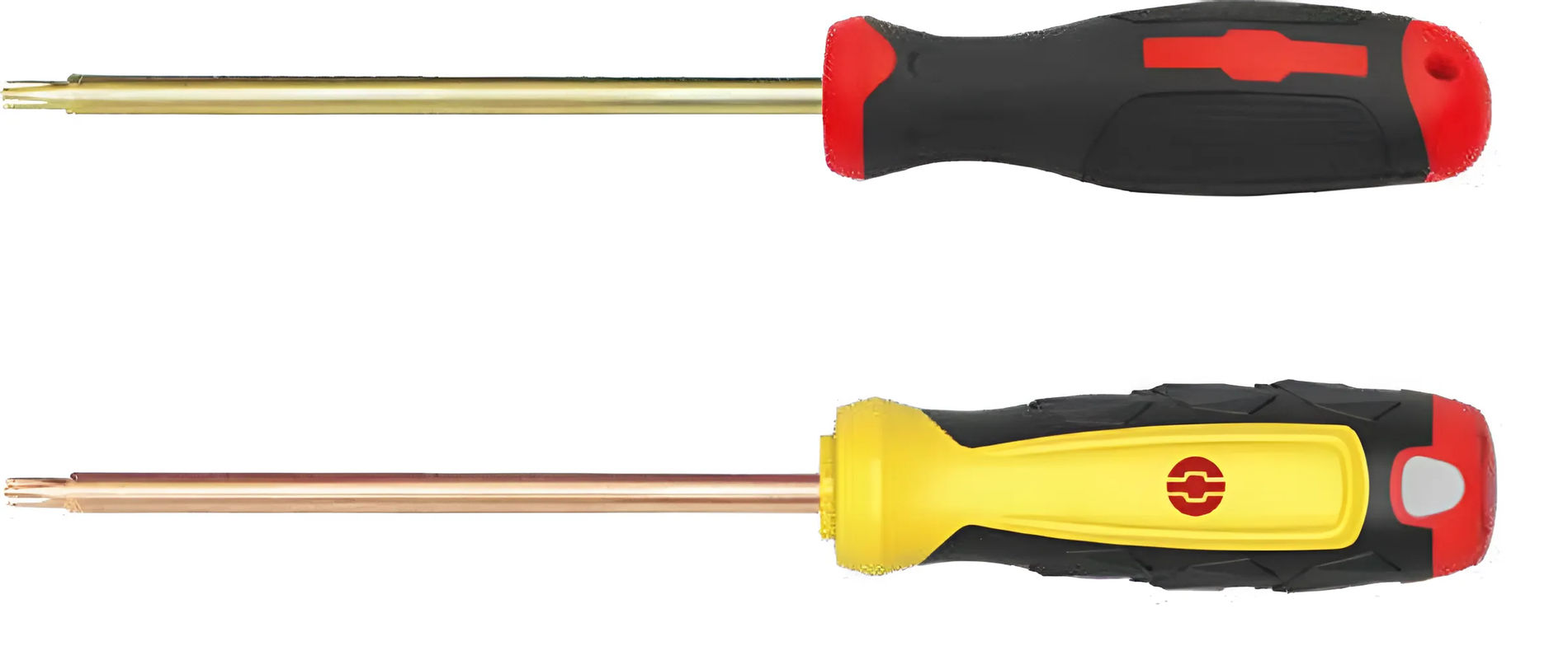 Отвертка Torx Т30*150 мм (общ.265мм) искробезопасный сплав AlCu 264A-1010, HORTZ