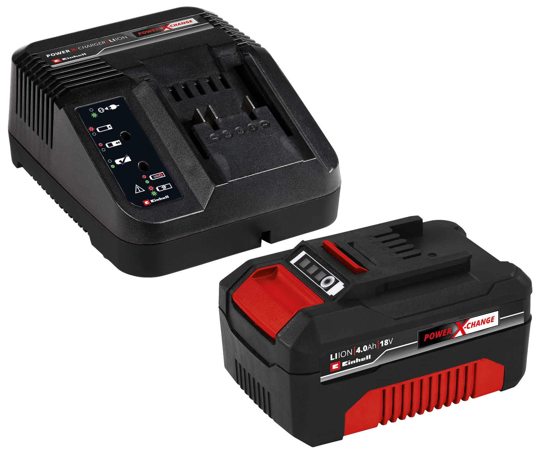Перфоратор аккумуляторный Einhell PXC TP-HD 18/26 Li BL + ЗУ + 1 акк 4.0 Ач (4514265SET4)