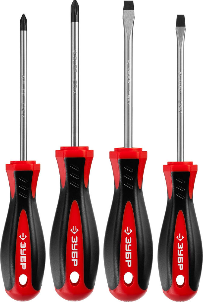 Набор отвёрток 4 шт ЗУБР 25065-H4_z03  