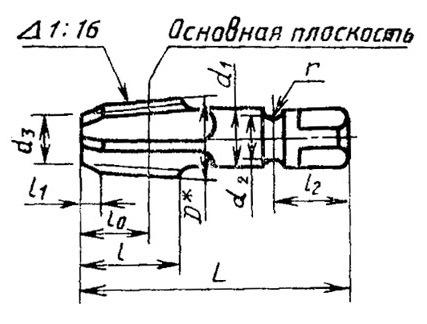 Метчик Rc 1 1/2 Р6М5 трубный конический, м/р. (11 ниток/дюйм) CNIC