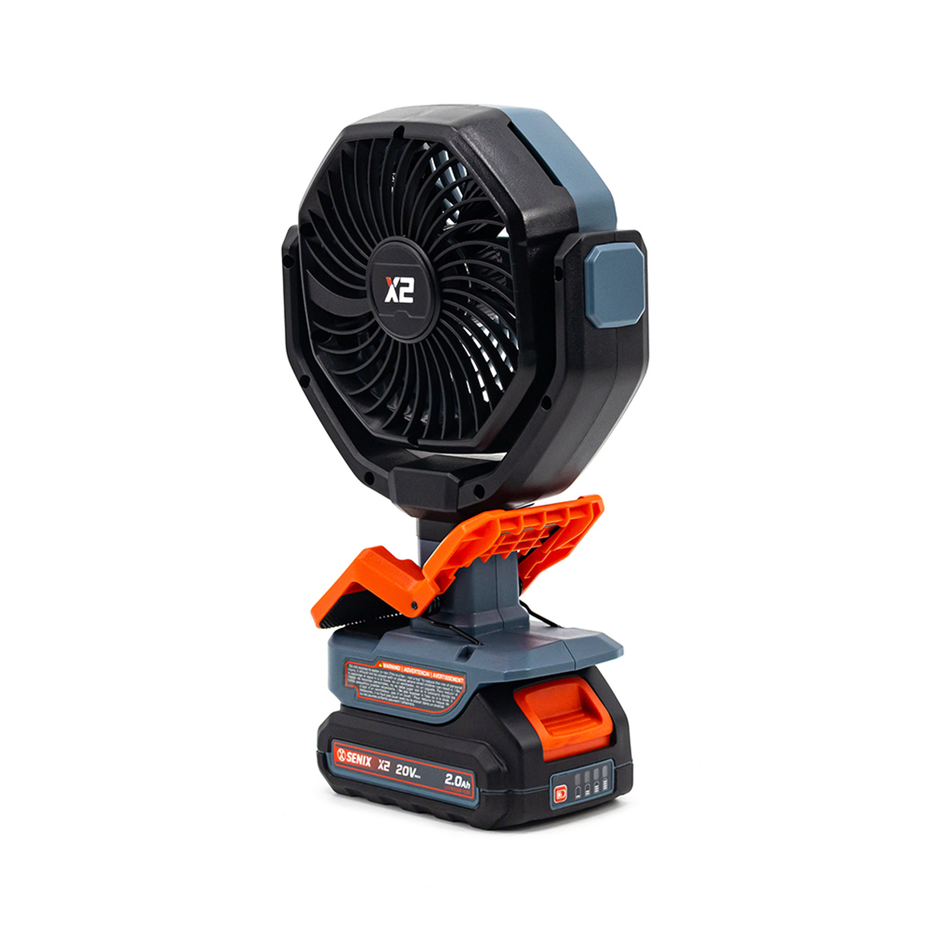 Вентилятор аккумуляторный, без АКБ и ЗУ X2 20В