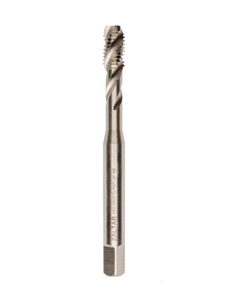 Метчик машинный HSS, DIN 371, 35° RSP, M8 x 1.25 (ZA-10355)