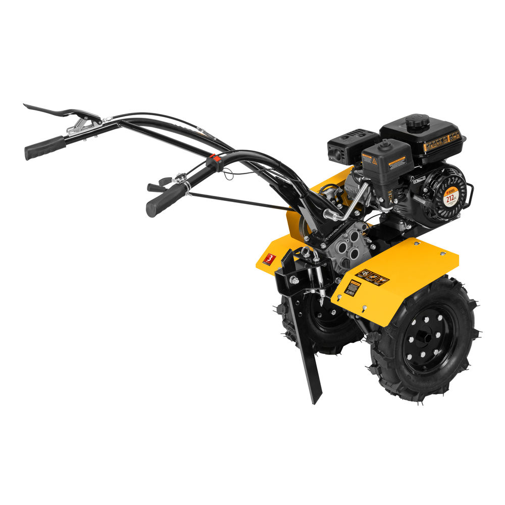 Мотоблок DPT-170, 7 л.с., ремен.сцеп, шир 85 см, глуб 35 см,фрез 3х3,ШОМ,скор 2В/1Н,кол 8 Denzel (56431)