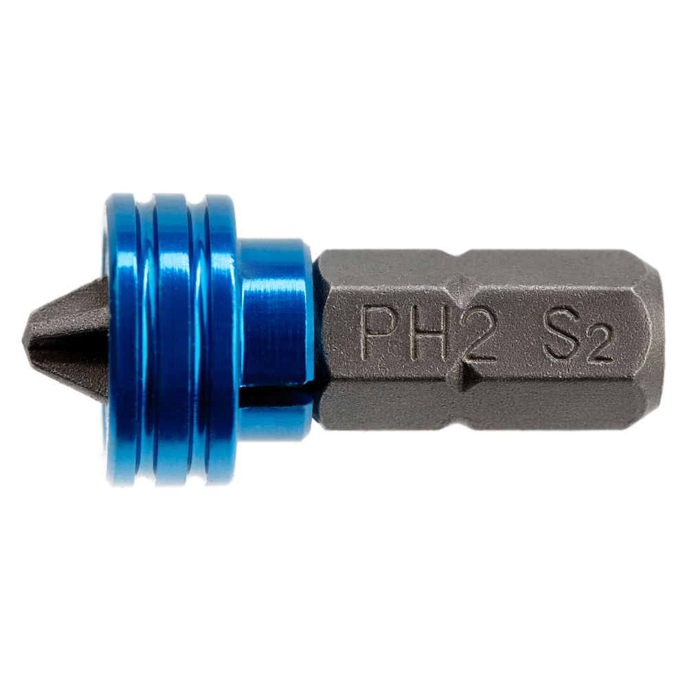 Бита PH2 x 25 мм с ограничителем и магнитом, для ГКЛ, S2 Gross (11455)