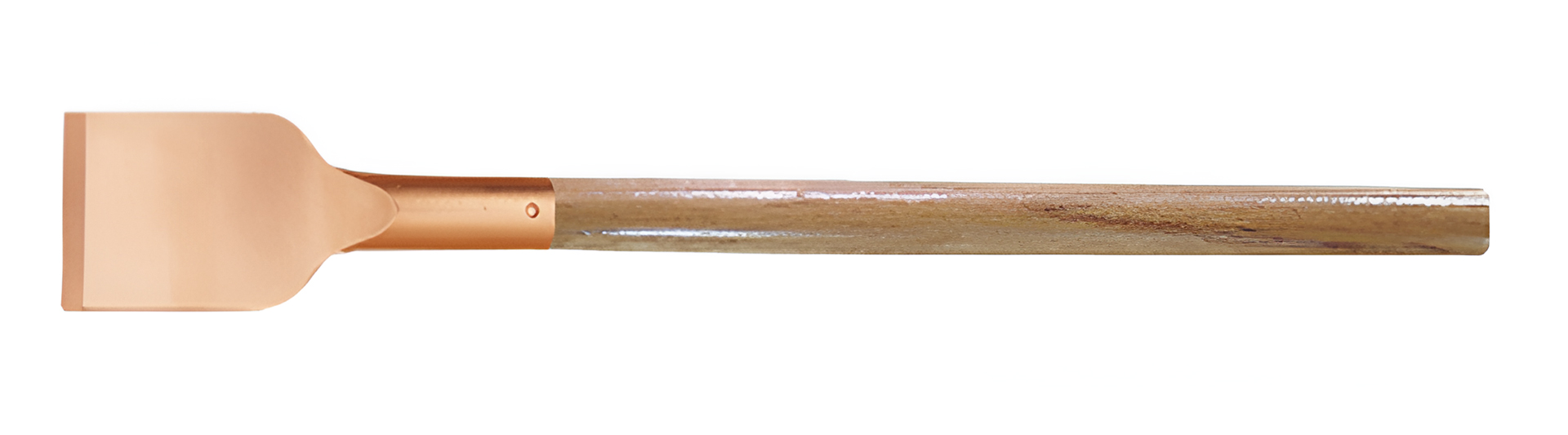 Шабер лопатка 100х720 мм рукоятка деревянная искробезопасный BeCu 212-1006, HORTZ