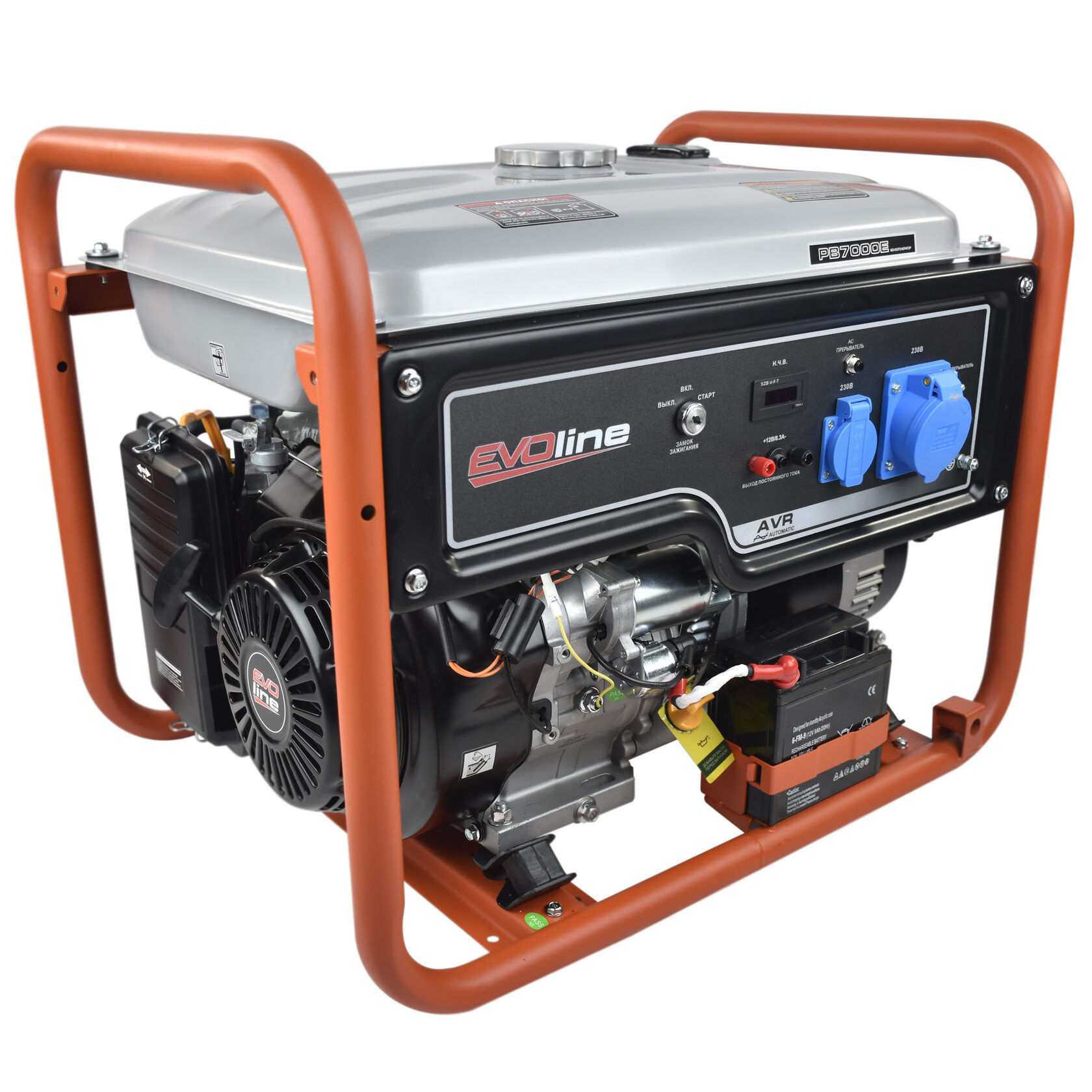 Генератор бензиновый EVOline PB 7000 E (произведено Zongshen)