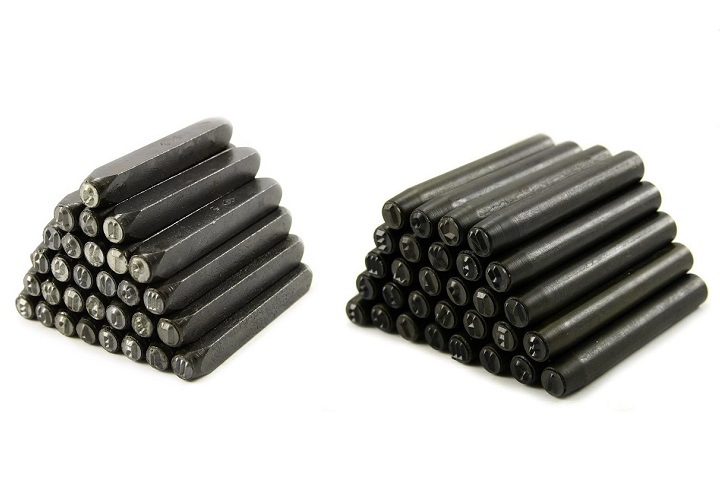 Клейма буквенные № 10 твердосплавные КОБ