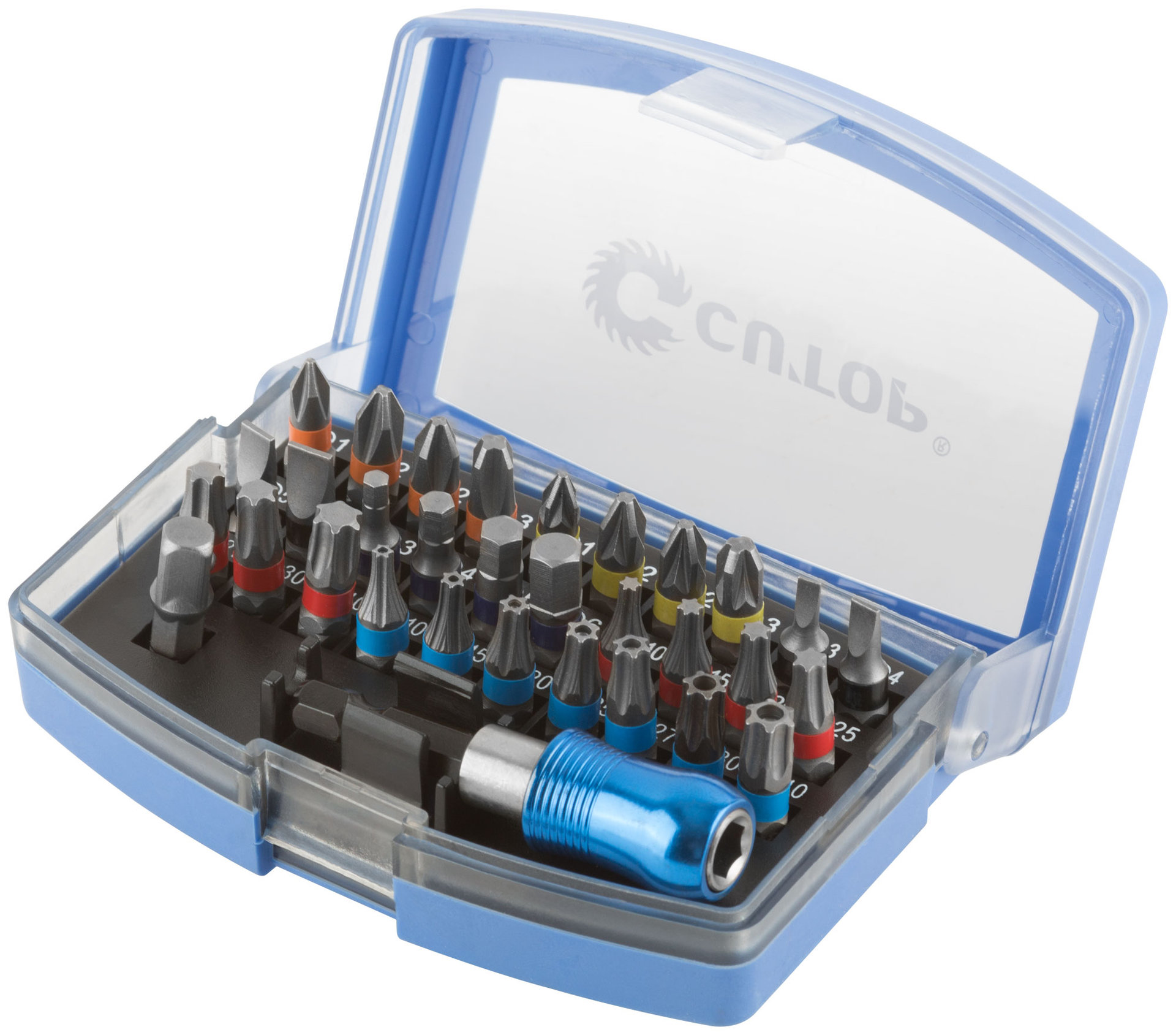 Набор бит в пластиковом боксе CUTOP Profi (32 предмета) (83-665)