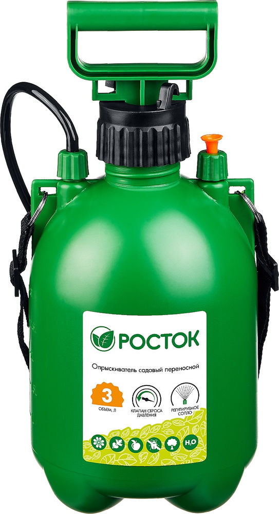 Переносной опрыскиватель 3 л РОСТОК RT-3 425113