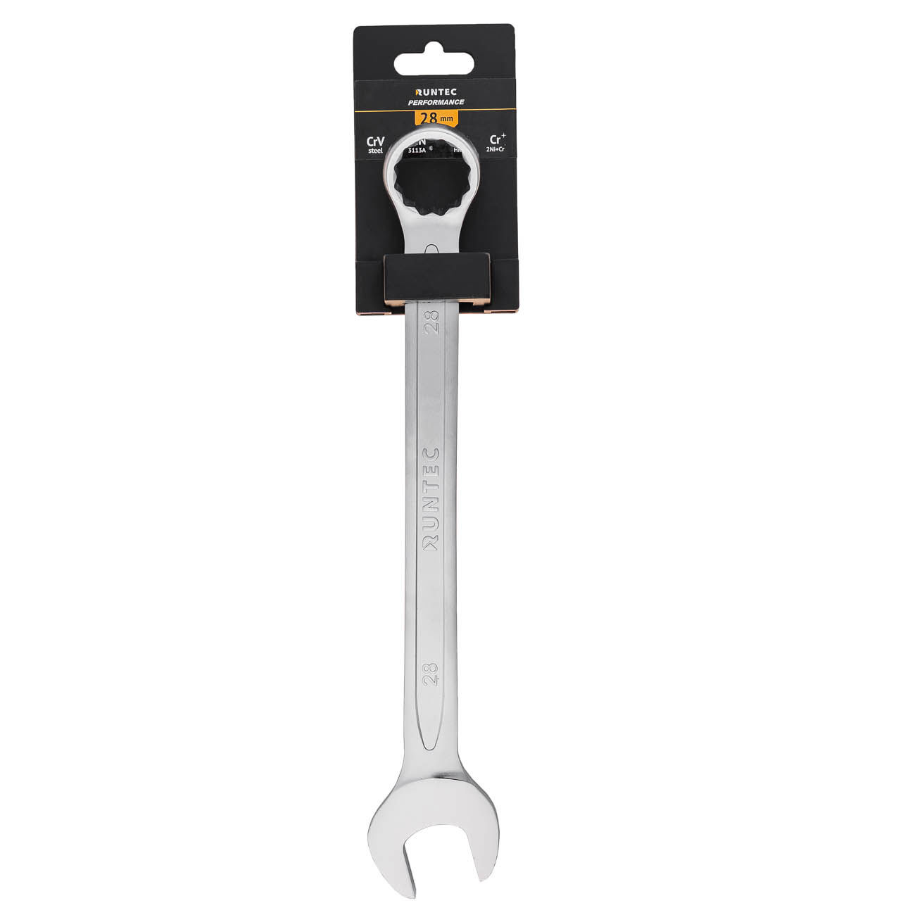RUNTEC RT-WM28 Ключ комбинированный RUNTEC CrV, 28 мм (RT-WM28)