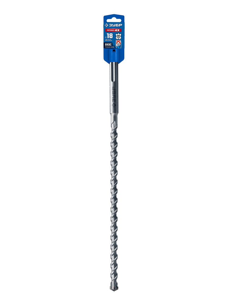 Бур SDS-max 18 х 410/540 мм ПРОФИ-4Х Профессионал ЗУБР 29350-410-18_z03