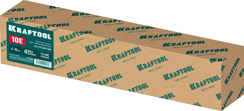 Ручной станок для гибки арматуры 10 E, острый гиб, на подшипнике KRAFTOOL 23302