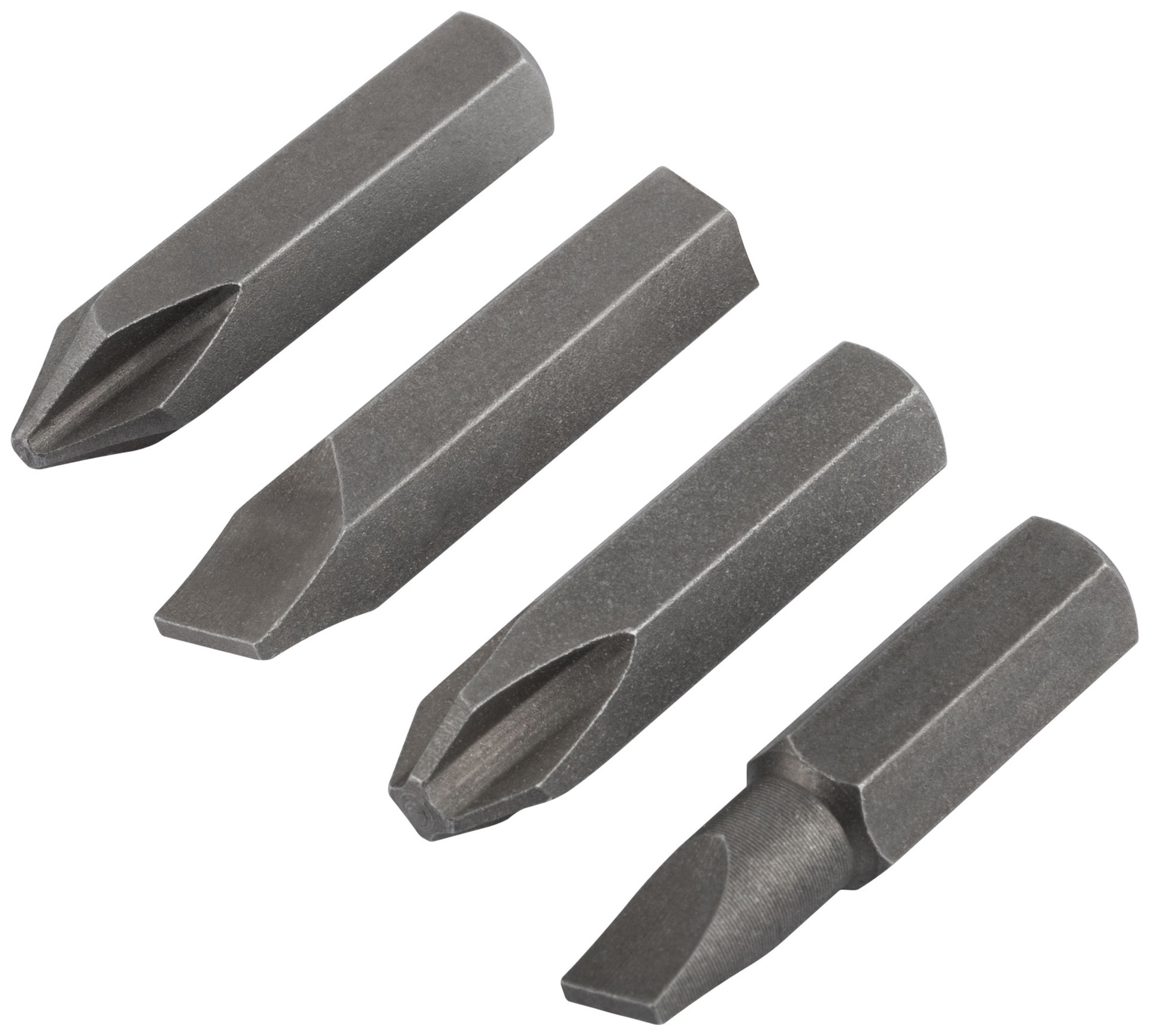 Биты для ударной отвертки CrV, набор 4 шт., 35 мм (56269)