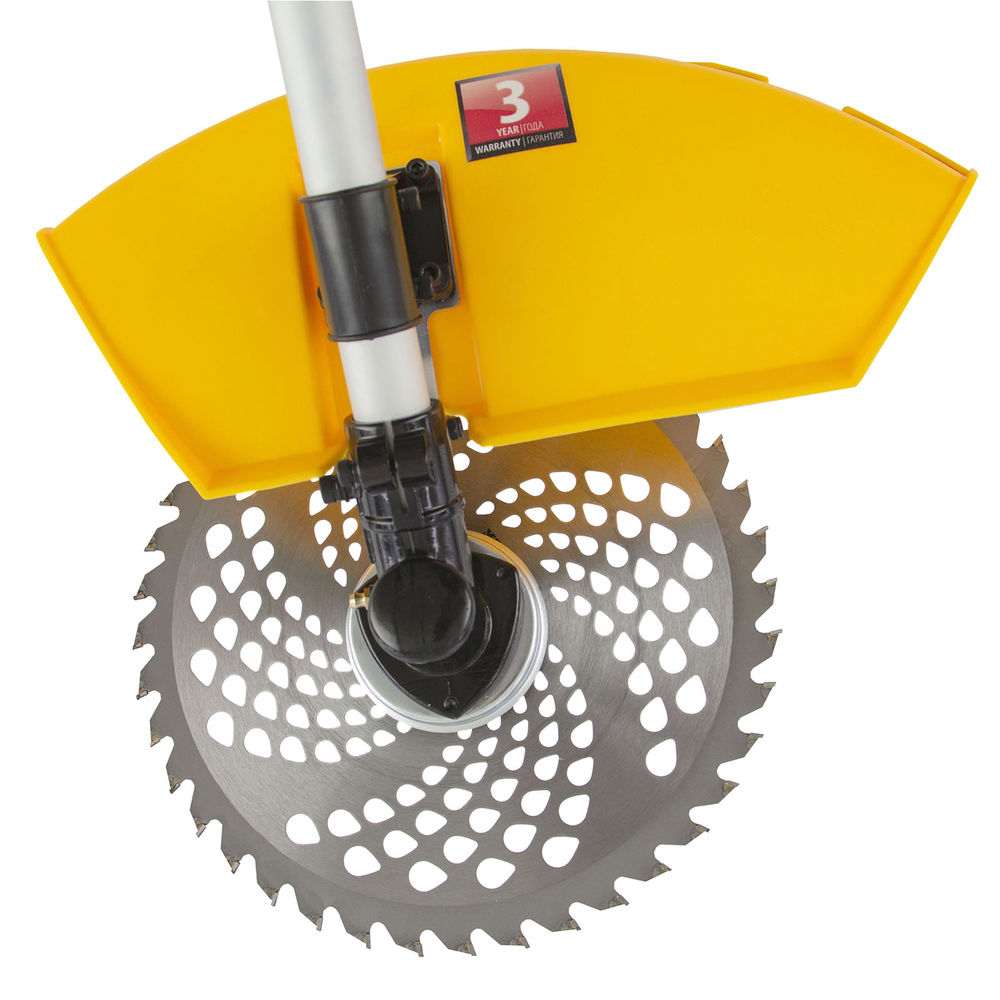 Триммер бензиновый DT 52S, 52 см3, 3 л. с, разъемная штанга, состоит из 2 частей Denzel (96227)