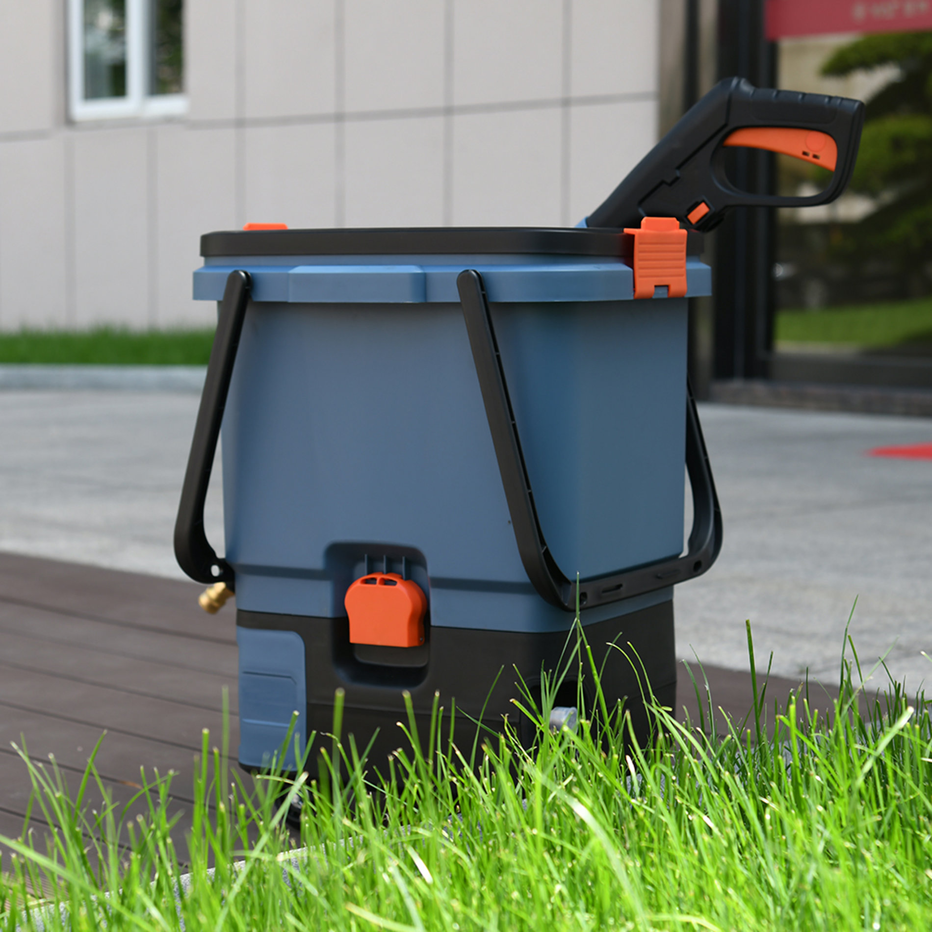 Мойка высокого давления 90 бар X2 2*20В