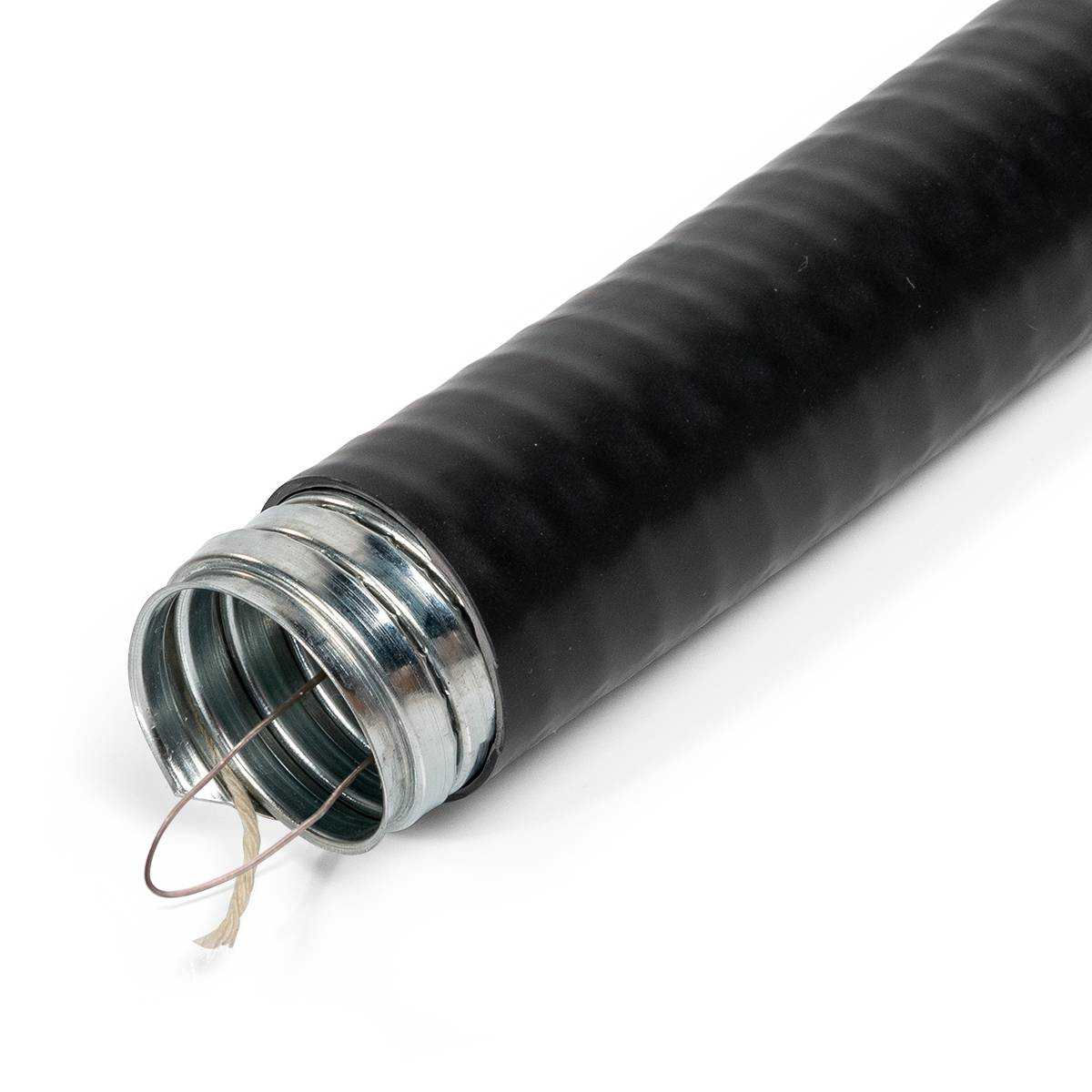 Металлорукав толстостенный МГ «HEAVY DUTY» 22 с протяжкой (Fortisflex) (88437)