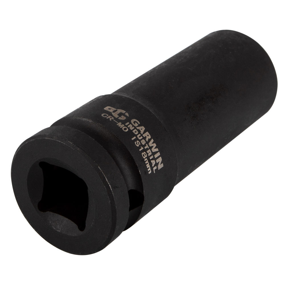 Головка торцевая 6-гранная ударная глубокая 18 мм, 1/2 GARWIN PRO 620272-18