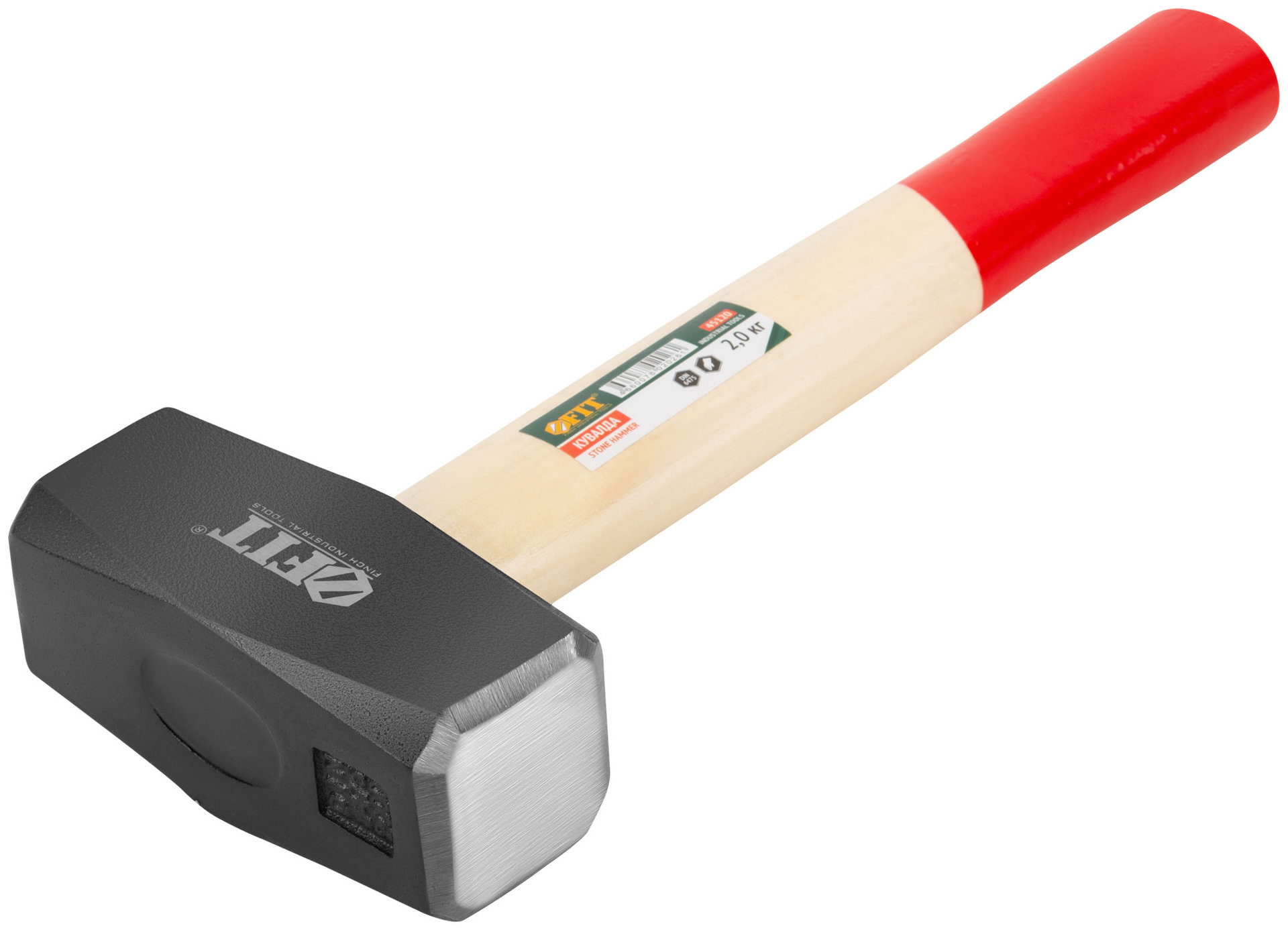 Кувалда кованая, деревянная ручка Профи 2,0 кг