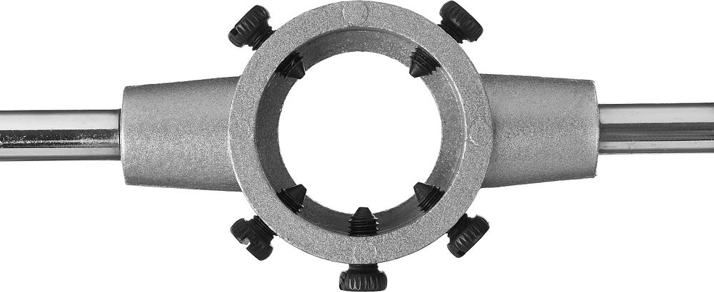Плашкодержатель 38 мм для M12-M14 со стопорными винтами ЗУБР 28142-38